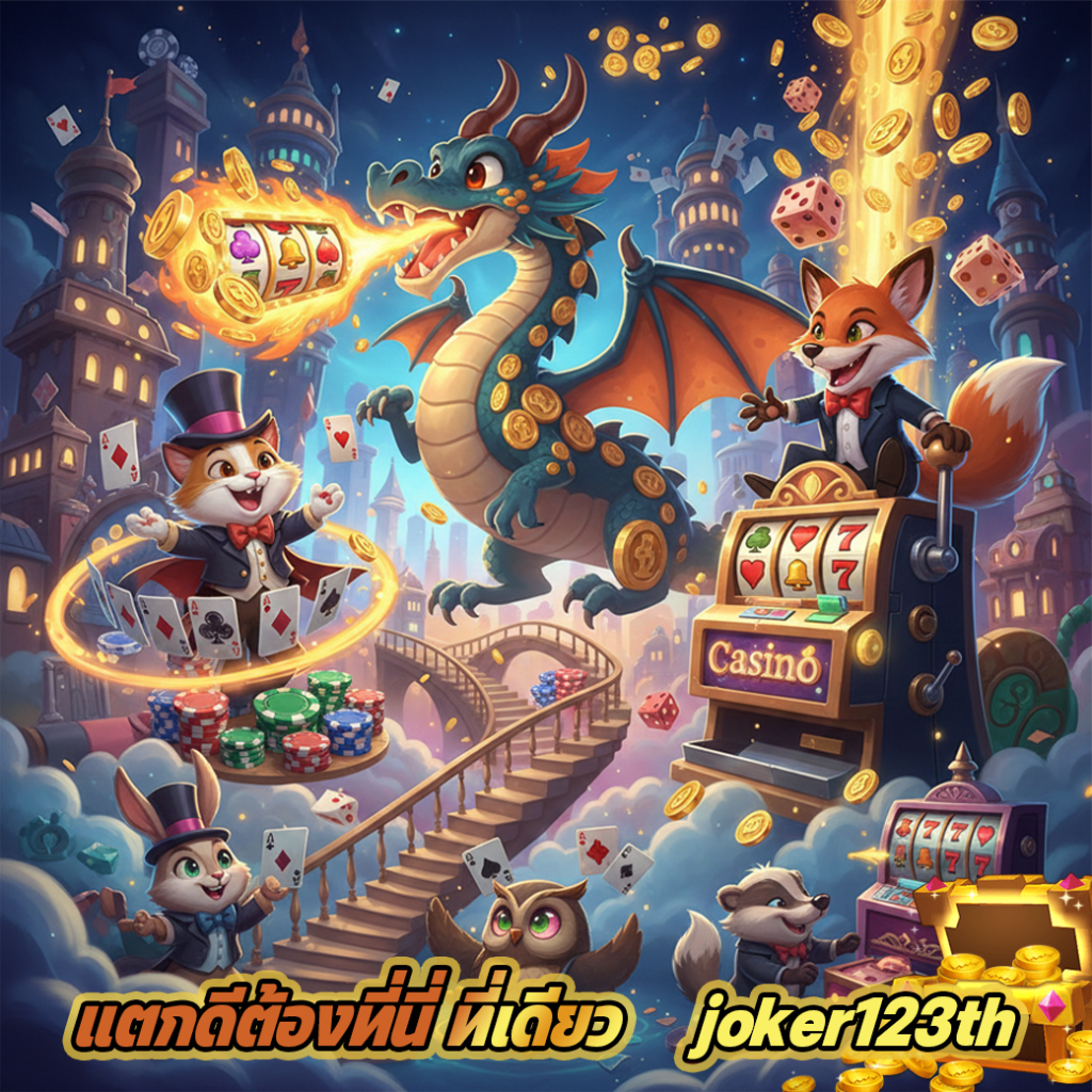 ทำความรู้จักกับ joker123th อาณาจักรเกมสล็อตออนไลน์ระดับตำนาน